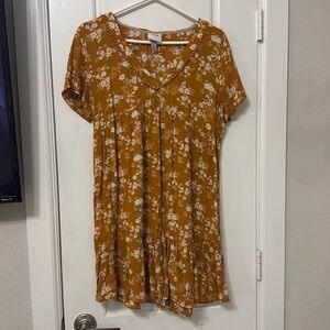 Knox Rose Yellow Floral Dress